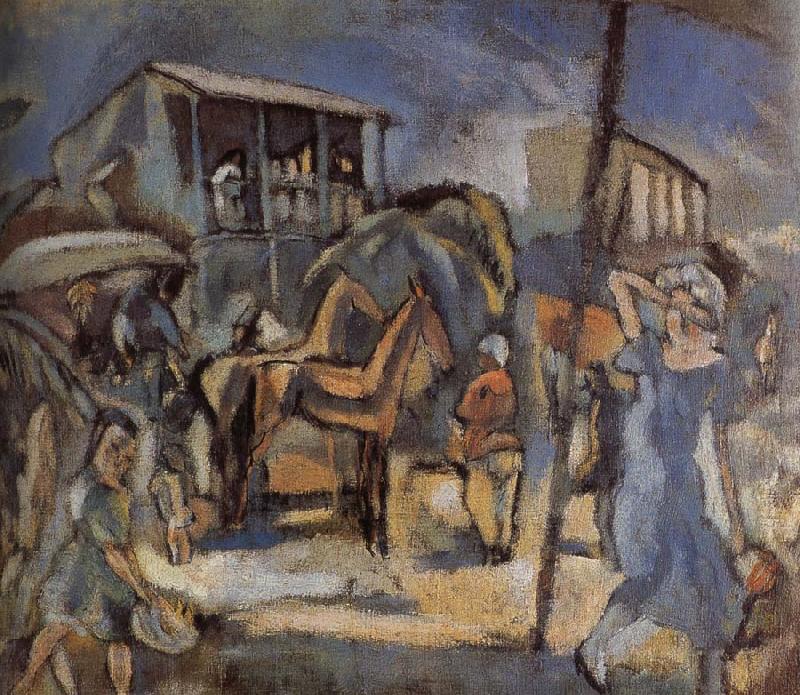 Jules Pascin Cuba-s people china oil painting image